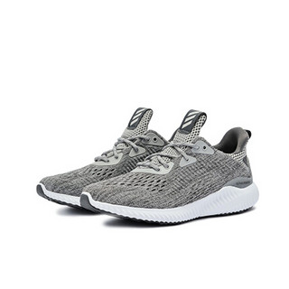 adidas 阿迪达斯 adidas Alpha Bounce 跑鞋 灰白花纹 36.5