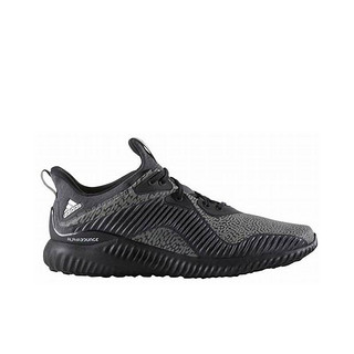 adidas 阿迪达斯 adidas Alpha Bounce 跑鞋 黑灰拼接 42.5