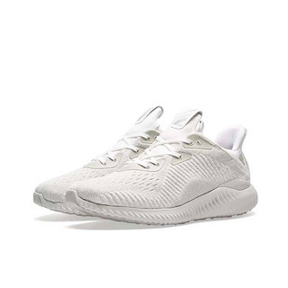 adidas 阿迪达斯 adidas Alpha Bounce 跑鞋 灰/白色 40.5