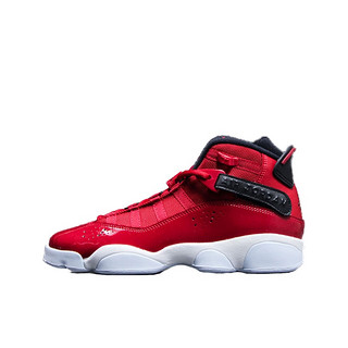 NIKE 耐克 Air Jordan 6 Rings 篮球鞋 红色漆皮 35.5