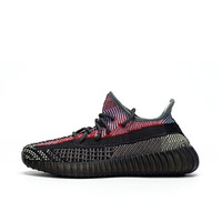 adidas 阿迪达斯 adidas Yeezy 350 Boost V2 跑鞋 黑红拼接 36