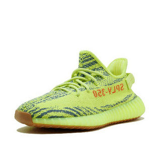 adidas 阿迪达斯 adidas Yeezy 350 Boost V2 跑鞋 黄斑马 36.5