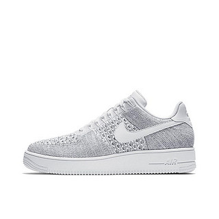 NIKE 耐克 Nike Air Force 1 Ultra Flyknit 儿童休闲运动鞋 淡灰Low 39