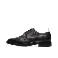 Thom Browne 经典卵石纹轻胶底翼尖布洛克鞋 高跟鞋