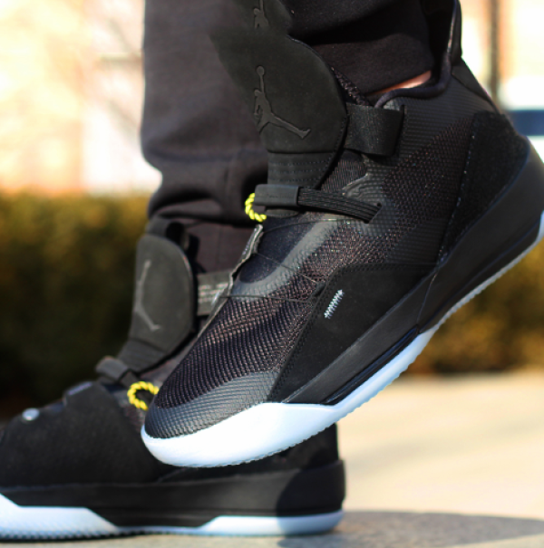 nike耐克airjordan33篮球鞋纯黑475