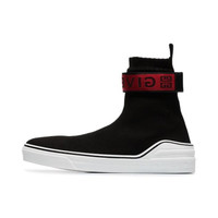 Givenchy 4G织带针织高帮板鞋 BH000TH0AG 高跟鞋