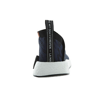 adidas Originals NMD City Sock 2 中性跑鞋 CQ2038 深蓝/橙色 38