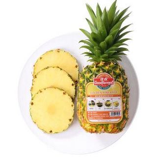 佳农 菲律宾菠萝 1个 巨无霸大果 单果重1.3-1.5kg *5件