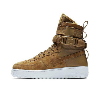 NIKE 耐克 Nike SF-Air Force 1 运动板鞋 小麦/白 High 36