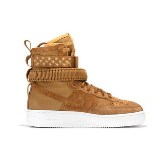 NIKE 耐克 Nike SF-Air Force 1 运动板鞋 小麦/白 High 36