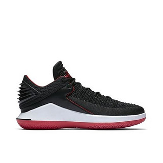 NIKE 耐克 Air Jordan 32 篮球鞋 黑红Low 42.5