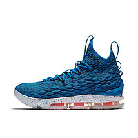 NIKE 耐克 Nike LeBron 15 篮球鞋 蓝/泼墨底 43