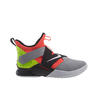 NIKE 耐克 Nike LeBron Soldier 12 篮球鞋 灰红绿 44.5