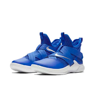 NIKE 耐克 Nike LeBron Soldier 12 篮球鞋 蓝白 45