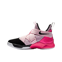 NIKE 耐克 Nike LeBron Soldier 12 篮球鞋 粉黑 38.5