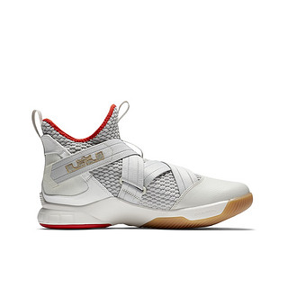 NIKE 耐克 Nike LeBron Soldier 12 篮球鞋 AO2609-002 奶白红 40.5