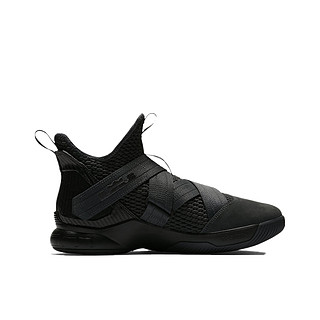 NIKE 耐克 Nike LeBron Soldier 12 篮球鞋 纯黑 42.5