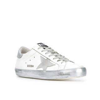 Golden Goose Superstar板鞋 G31MS590 高跟鞋 白色银星银尾 39