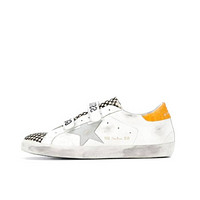 Golden Goose Superstar板鞋 G31MS590 高跟鞋 白灰/格子 44