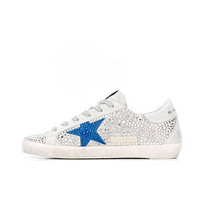 Golden Goose Superstar板鞋 G31MS590 高跟鞋 白银蓝 37