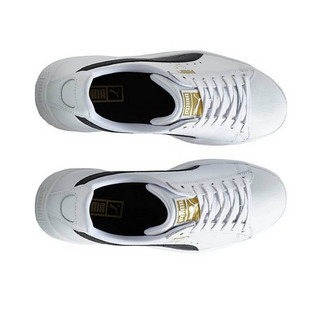 PUMA 彪马 Puma Clyde Core Foil 运动板鞋 白黑 40.5