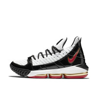 NIKE 耐克 Nike LeBron 16 篮球鞋 黑/白/红 47.5