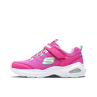 SKECHERS 斯凯奇 Skechers D'lites Ultra 运动板鞋 粉兰魔术贴 36