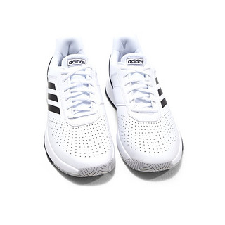 adidas 阿迪达斯 adidas Courtsmash 网球鞋 白黑F36718 44.5/275