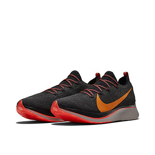 NIKE 耐克 Nike Zoom Fly Flyknit 跑鞋 黑/橘黄勾 43