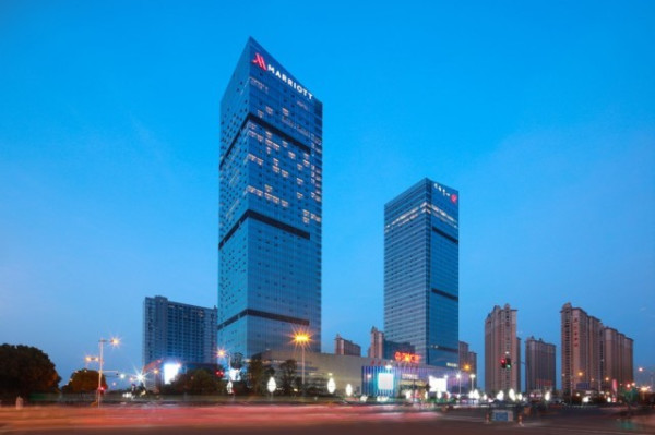 张家港万豪酒店 城市景观客房2晚(含2份早餐)