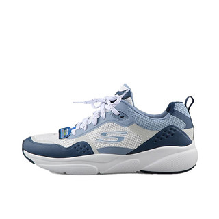 SKECHERS 斯凯奇 Skechers Meridian 13009 运动板鞋 白色/蓝色 41