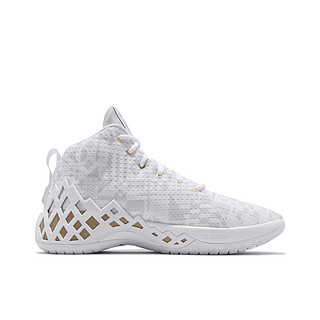 NIKE 耐克 Jordan Jumpman Diamond 篮球鞋 白金MID 40