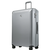  愛可樂 ECHOLAC   双杆飞机轮拉杆箱旅行箱托运箱 PC162Y 银色 28英寸