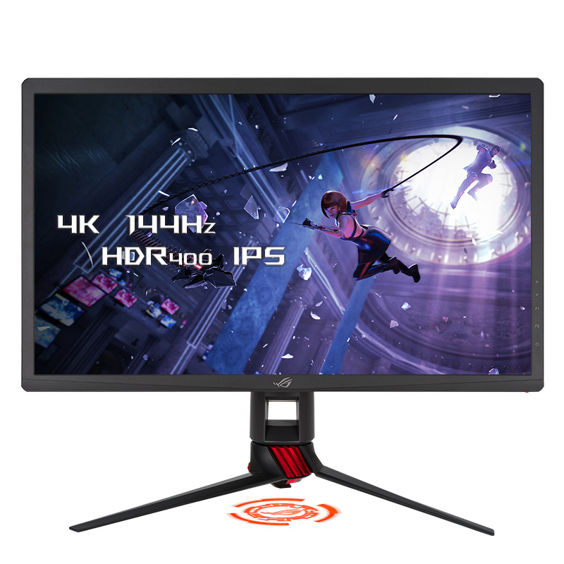 ROG 玩家国度 XG27UQ 27英寸 IPS G-sync 显示器 (3840×2160、144Hz、125%sRGB、HDR400）