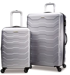 Samsonite 新秀丽 Tread Lite Hardside 拉杆箱套装（20+28寸，银色）