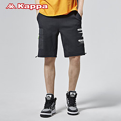 Kappa卡帕男款运动短裤休闲针织短裤夏季工装五分裤2020新款