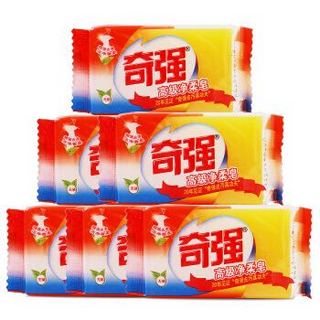 奇强 keon 高级净柔洗衣皂透明皂 深层洁净肥皂 去污真功夫100g*6块 *3件