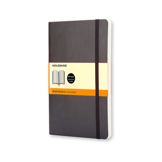 MOLESKINE 意大利Moleskine无酸纸质笔记本子 A5经典大型软面 办公文具用品 读书笔记旅行日记事本商务会议记录手账本