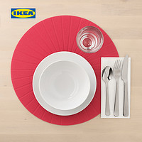 IKEA宜家PANNA巴纳餐垫37红色