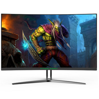 titan army 泰坦军团 c27sq plus 27英寸显示器 2560×1440 va 144hz