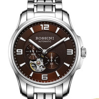 ROSSINI 罗西尼 启迪系列 519939W07C 男士自动机械手表
