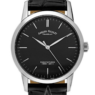 ARMAND NICOLET L10系列 9670A-NR-P670NR1 男士复刻手动机械腕表