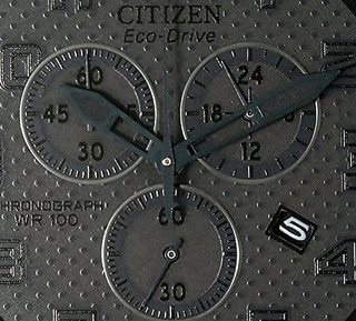CITIZEN 西铁城 Unisex AT2205-01E 光动能男士腕表