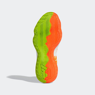 adidas 阿迪达斯 Damian Lillard系列 Dame 6 GCA - McDonalds  篮球鞋 FX3334 (半荧光绿/警报红荧光/亮日黄/热舞绿、46)