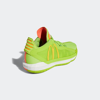 adidas 阿迪达斯 Damian Lillard系列 Dame 6 GCA - McDonalds  篮球鞋 FX3334 (半荧光绿/警报红荧光/亮日黄/热舞绿、46)