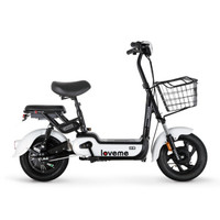 LUYUAN 绿源 FBC2 小红豆 电动自行车 TDT1940Z 48V12Ah铅酸电池 白