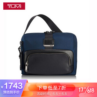 TUMI 途明 Alpha Bravo系列男士/中性商务旅行高端时尚尼龙斜挎包0232305NVY 海军蓝