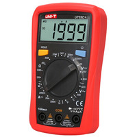 优利德（UNI-T）UT33C+掌上型数字万用表 自动防烧小型数显自动量程万用电表