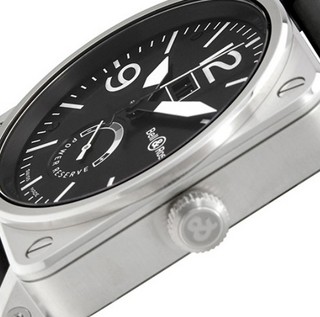 BELL & ROSS 柏莱士 Grande系列 BR0390-BL-ST 男士机械腕表