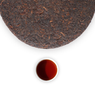 八享时 普洱茶 3年陈熟茶饼 357g 云南老料 自营茶叶